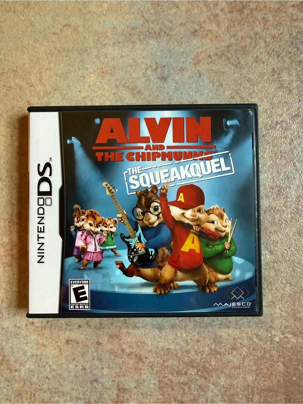Nintendo Alvin and the Chipmunks: The Squeakquel - Blue Cover